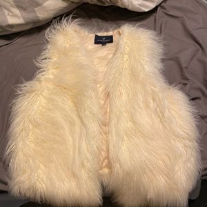 Fur American eagle vest